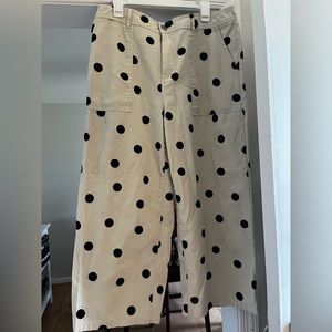 Who What Wear polka pants!!